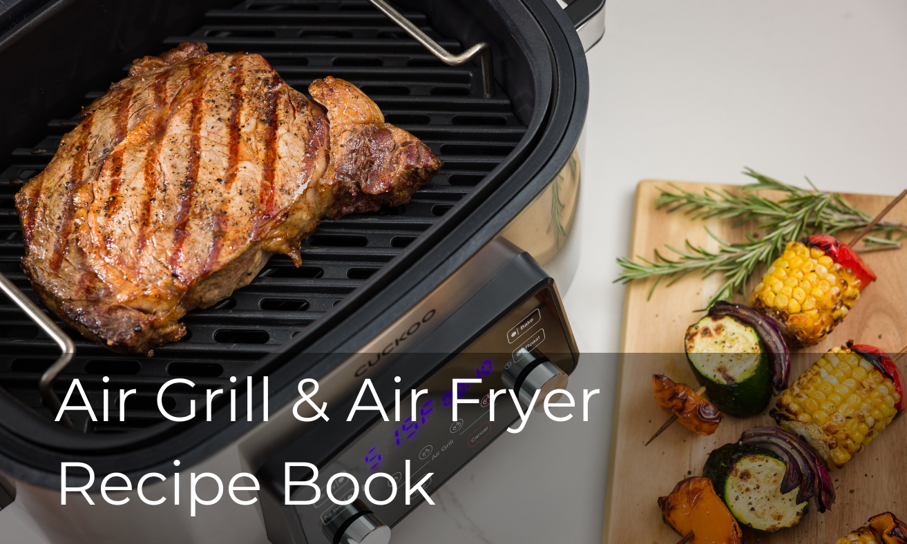 Countertop Air Grill & Air Fryer Recipe Book