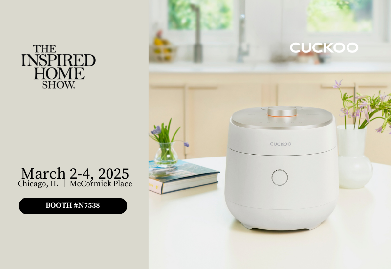 CUCKOO Unveils Next-Gen Kitchen Innovations at IHA Chicago 2025