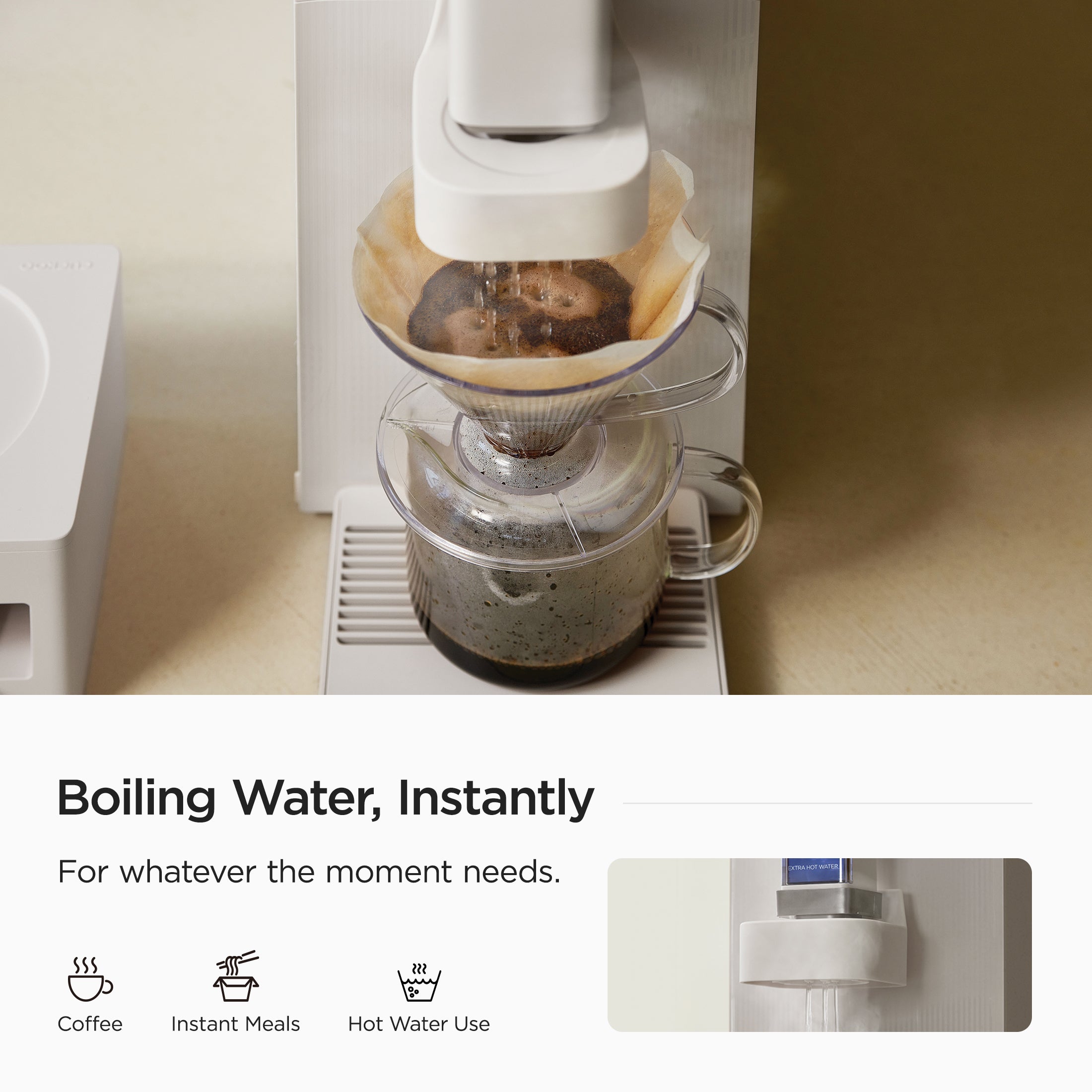 Tankless Countertop Steam 100 Barista Water Purifier (CP-ABNC100)