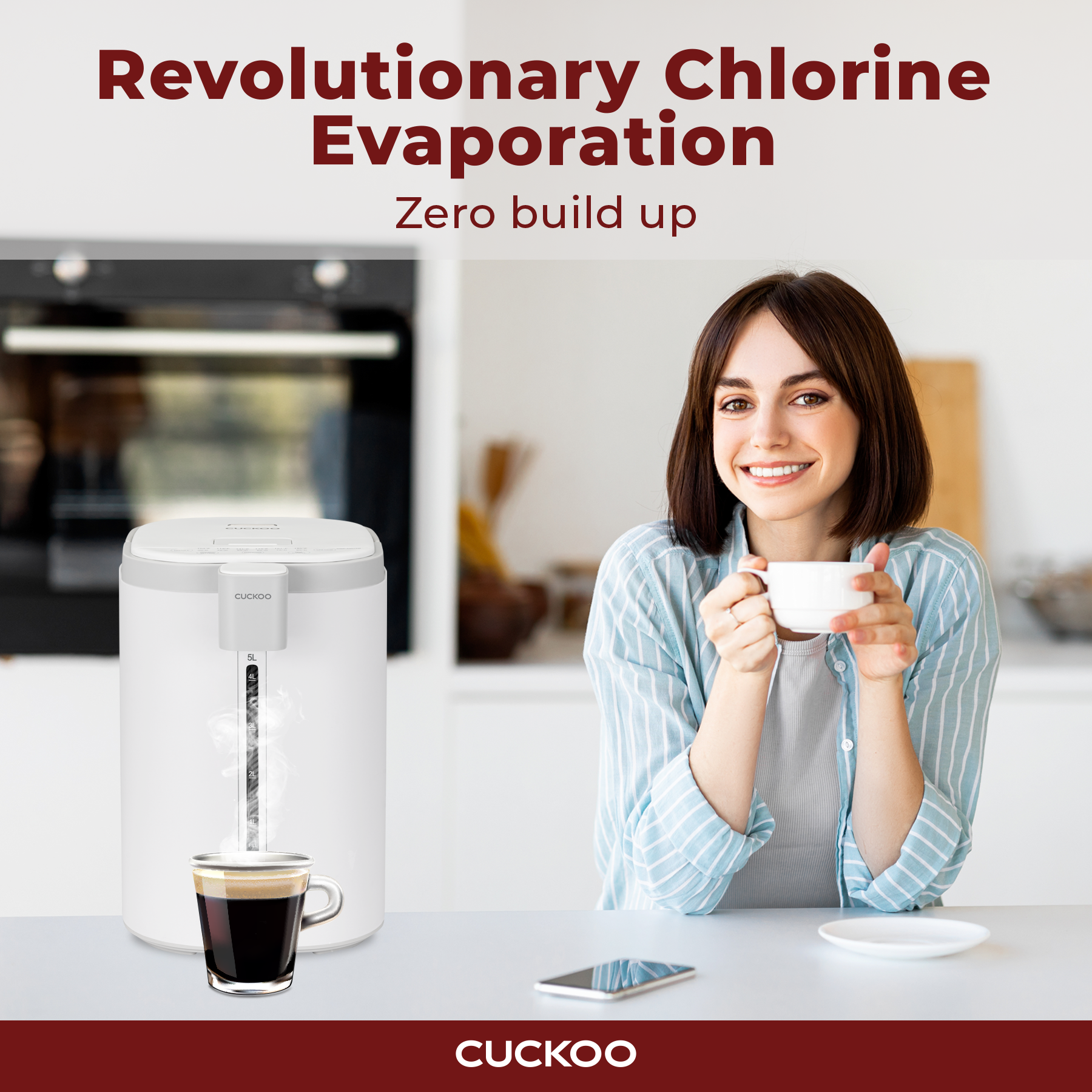 Hot Water Dispenser & Warmer CWP-A501TW - CUCKOO America
