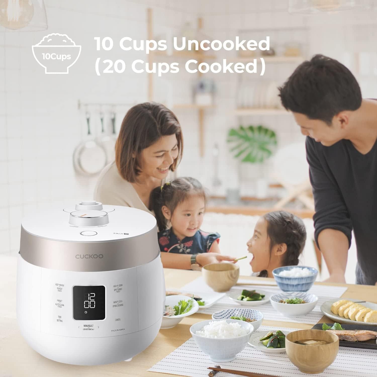 리퍼비시 10컵 HP 이중압력밥솥 (CRP-ST1009F)