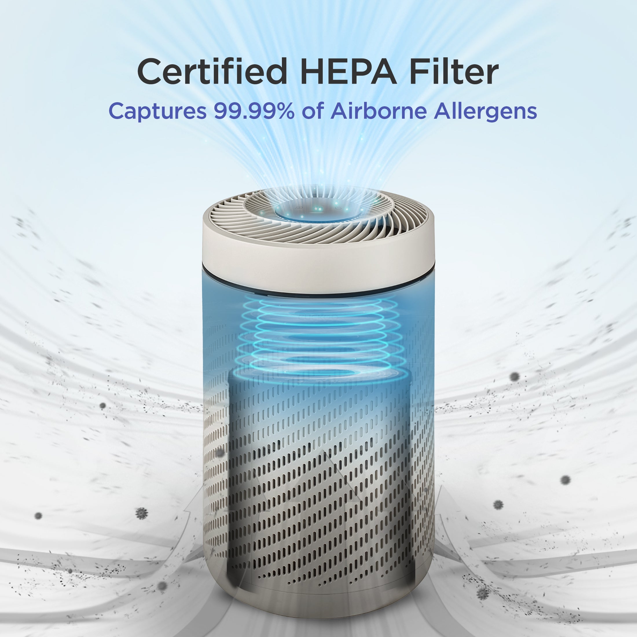 H13 True HEPA Air Purifier (CAC-AB0610FI)