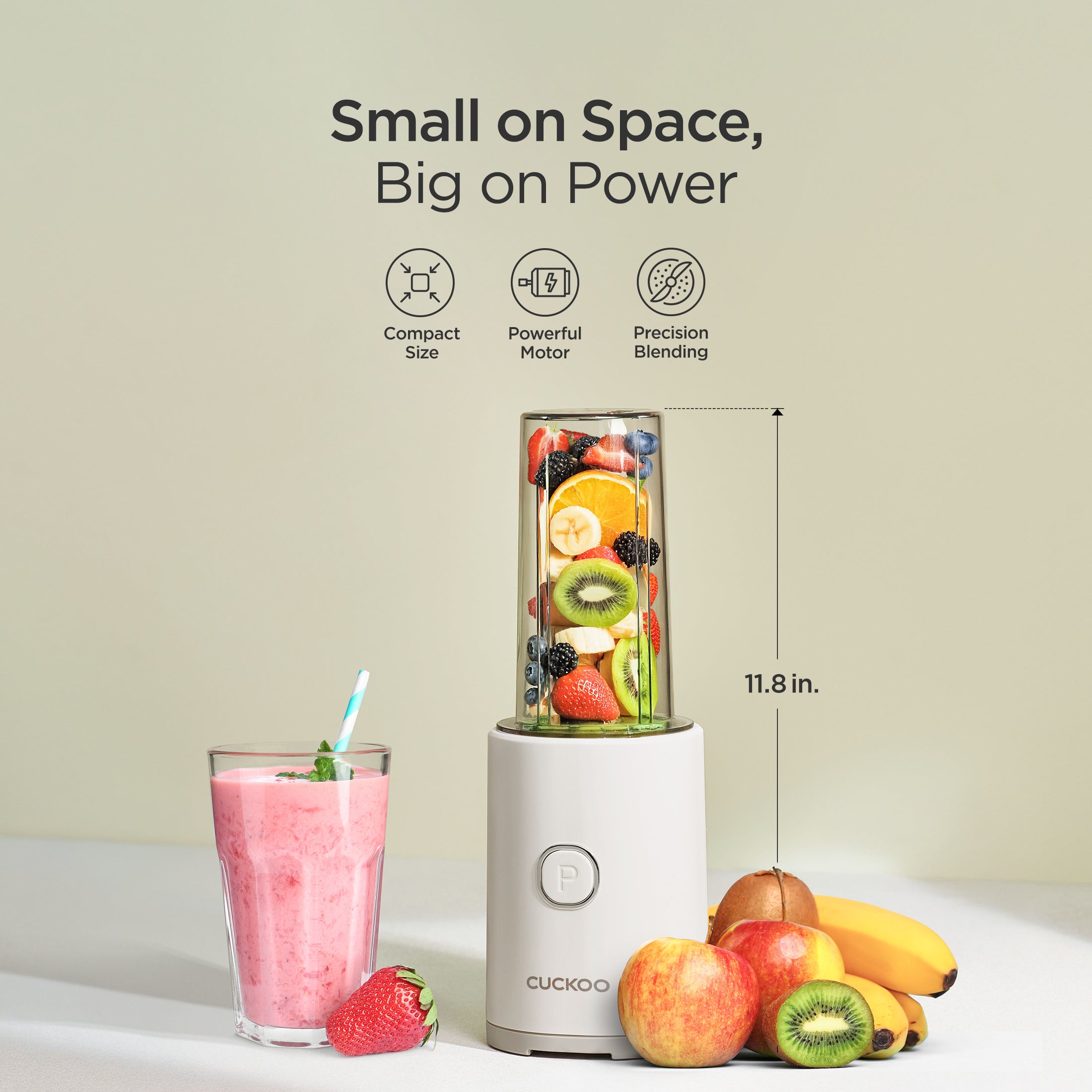 리퍼비시 B grade - One-Touch 개인용 블렌더 (CFM-D60W)