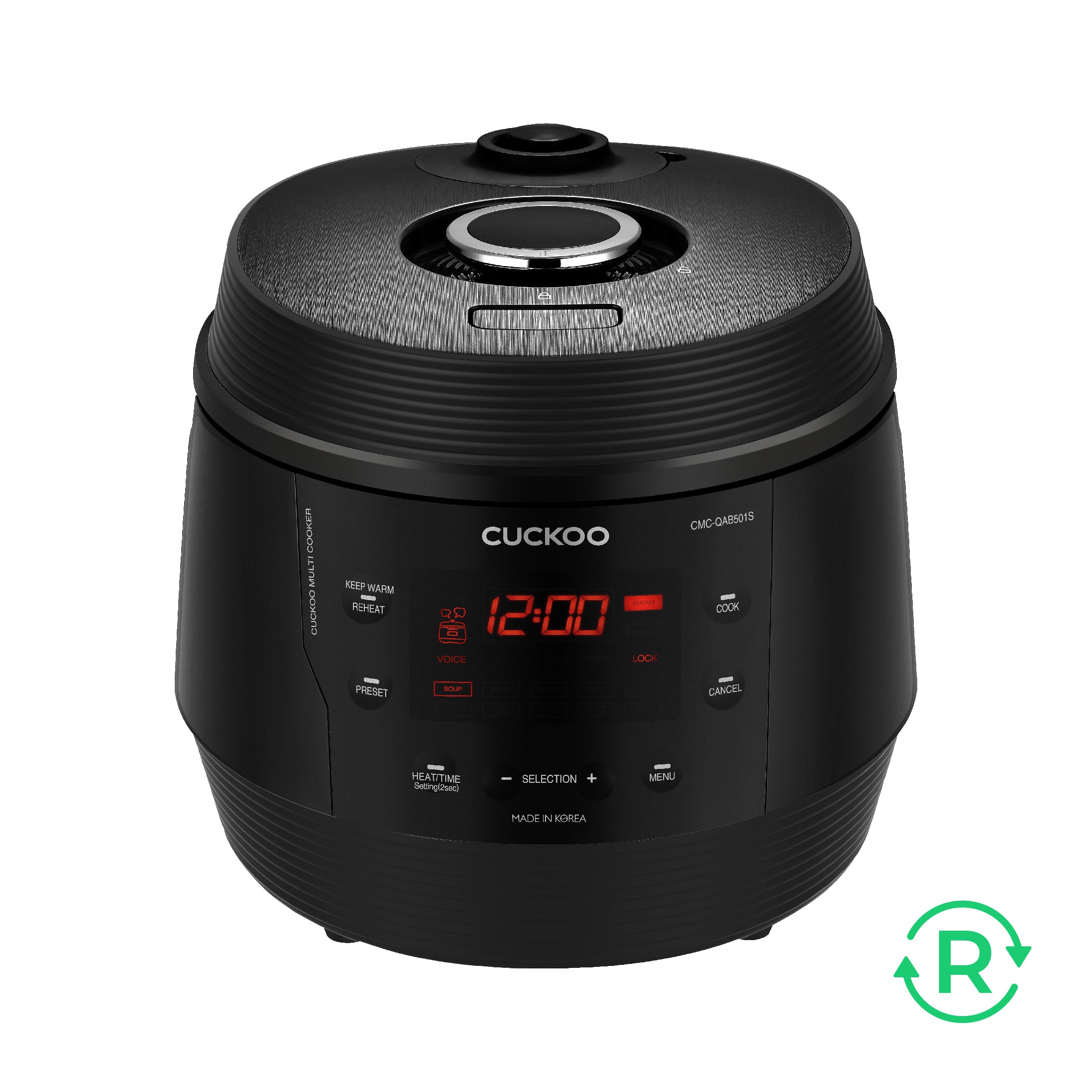 ๋ฆฌํผ๋น์ 5์ฟผํธ ์คํ ๋ค๋ ๋ฉํฐ์๋ ฅ๋ฐฅ์ฅ (CMC-QAB501S)