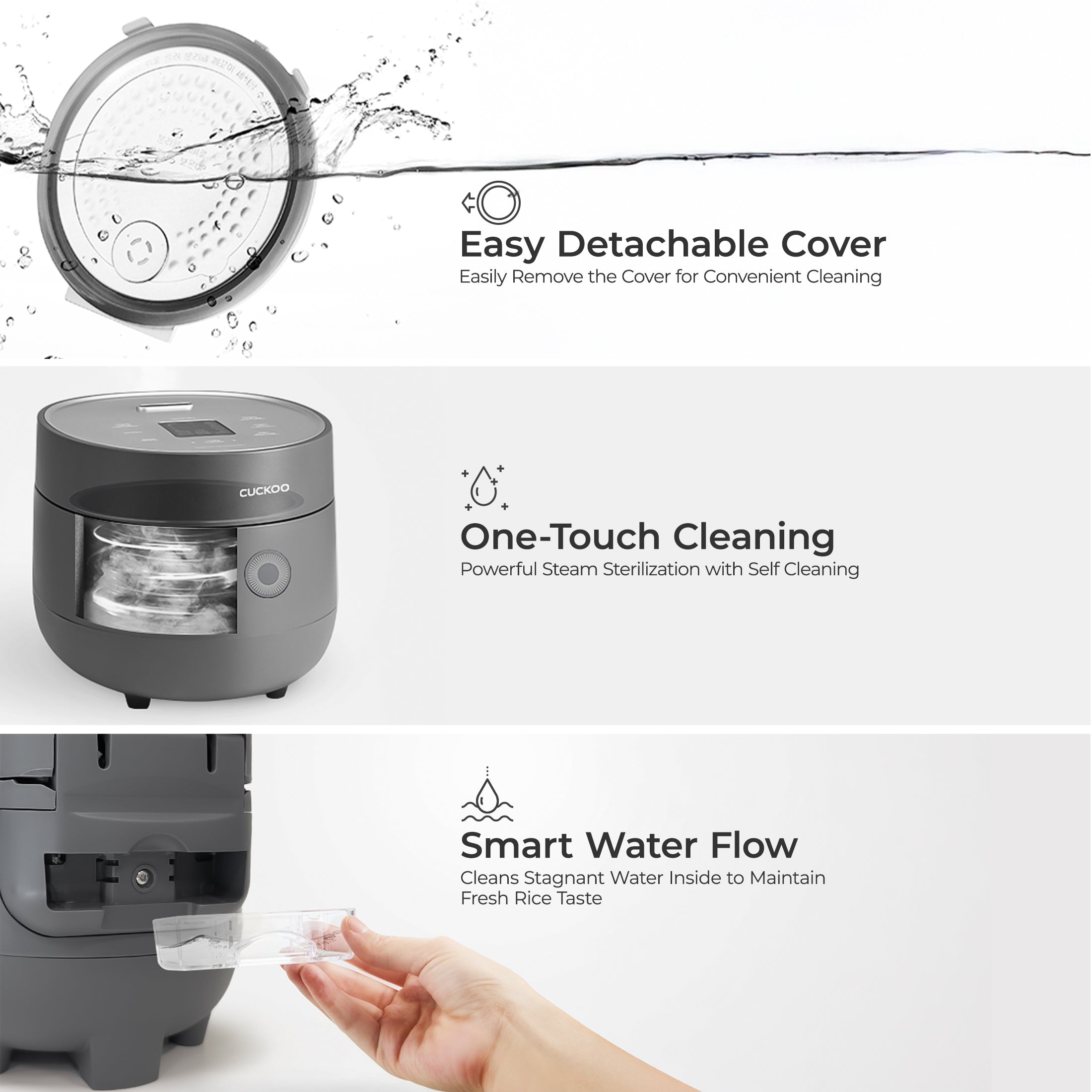 리퍼비시 B grade - 3컵 MICOM 밥솥 (CR-0375F)