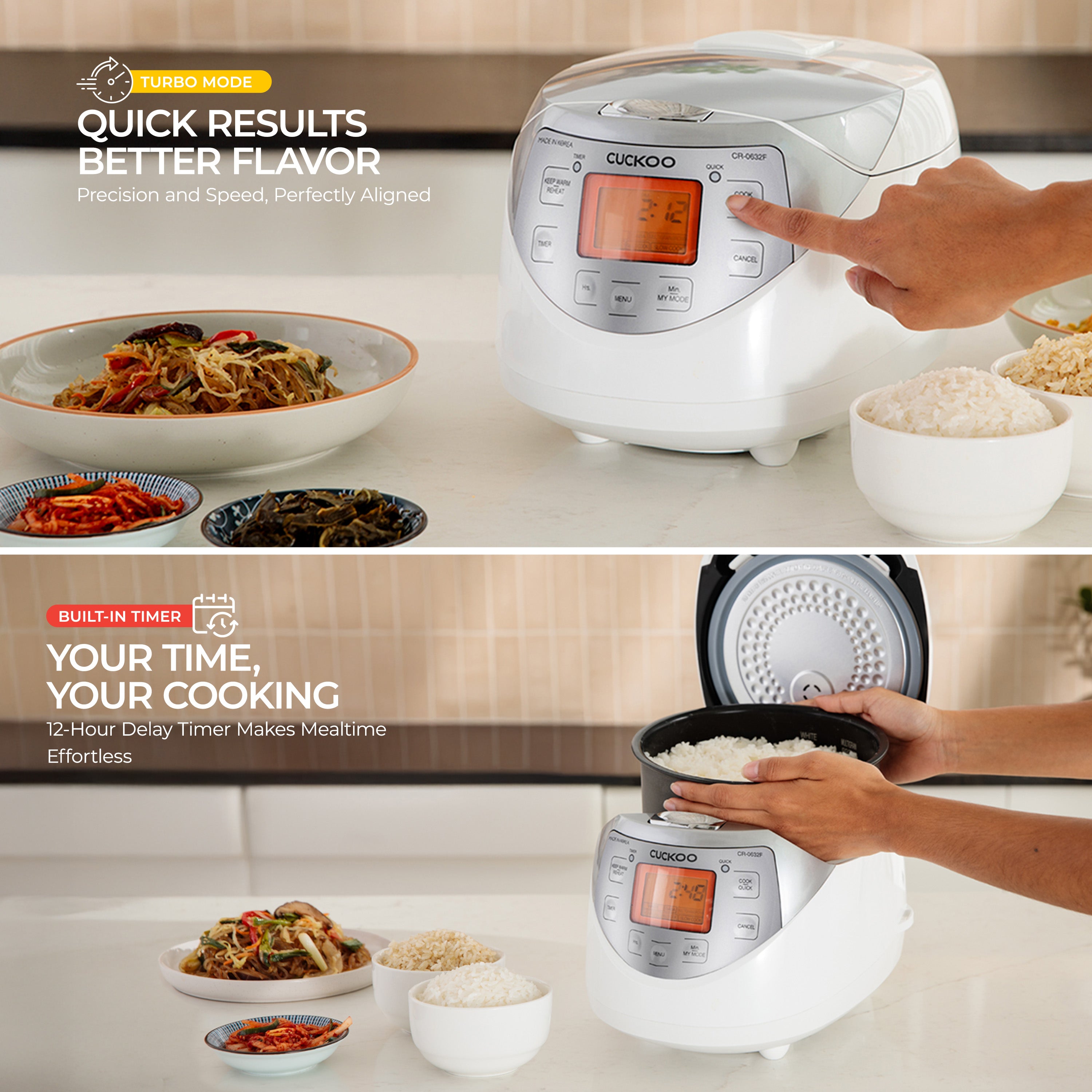 6-Cup Micom Rice Cooker (CR-0632F)