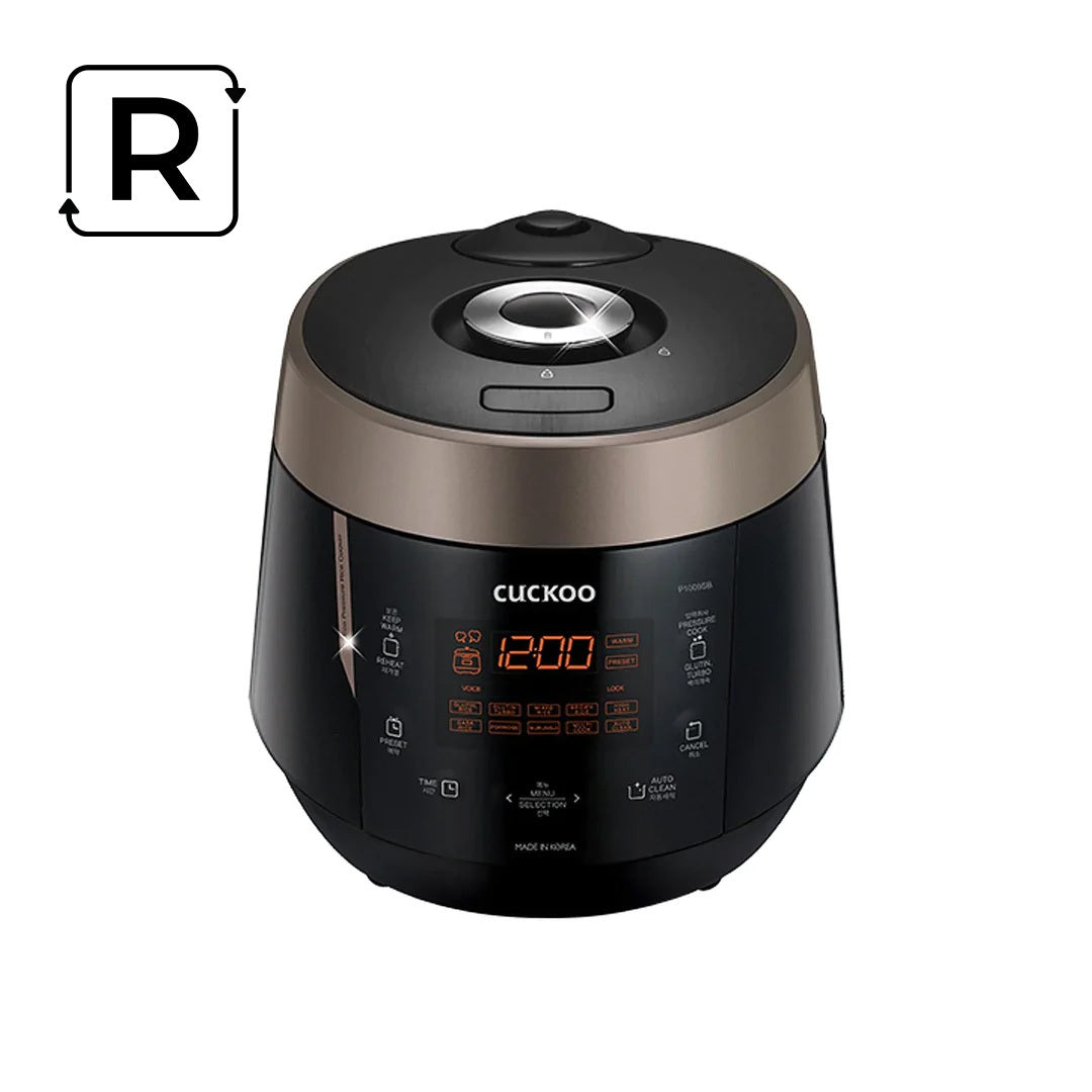 Refurbished 10Cup HP Pressure Rice Cooker (CRPP1009S) CUCKOO America