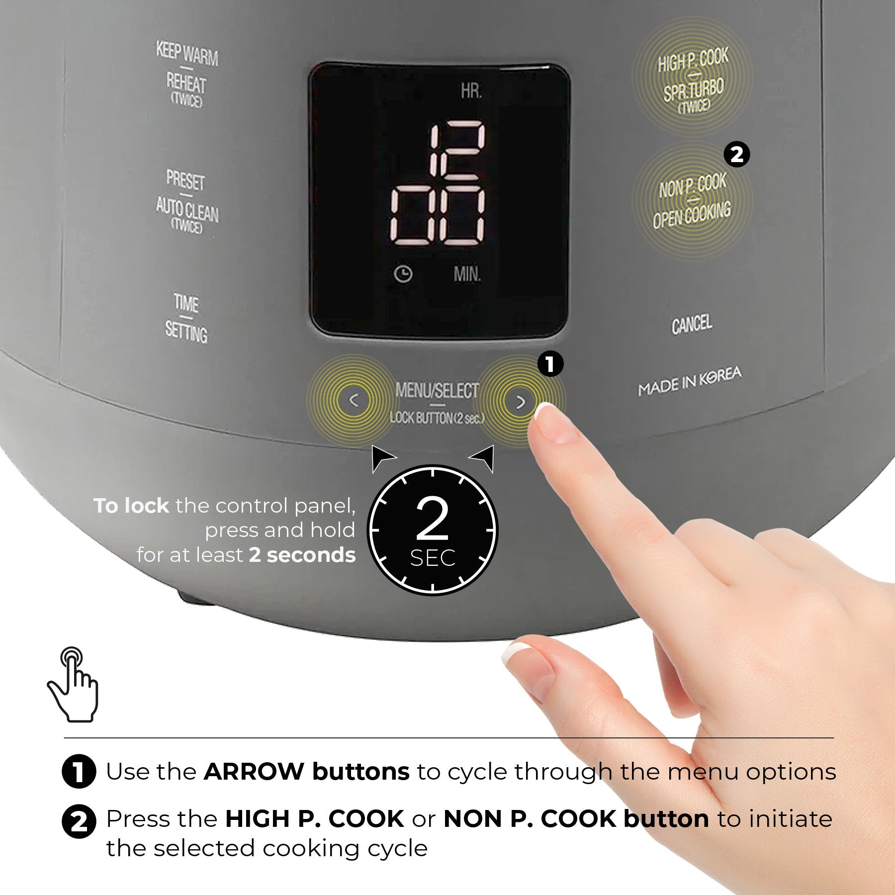 10์ปต HP ์ด์ค์๋ ฅ๋ฐฅ์ฅ (CRP-ST1009F)