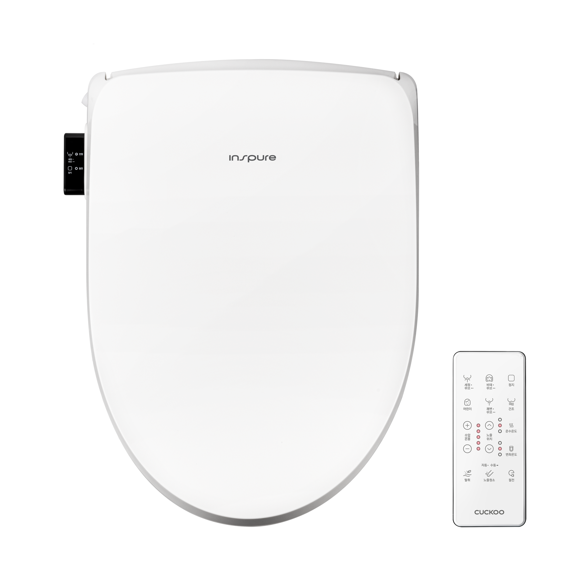 Inspure Instant Heating Premium Bidet (CBT-IS1131REW)-Elongated Type