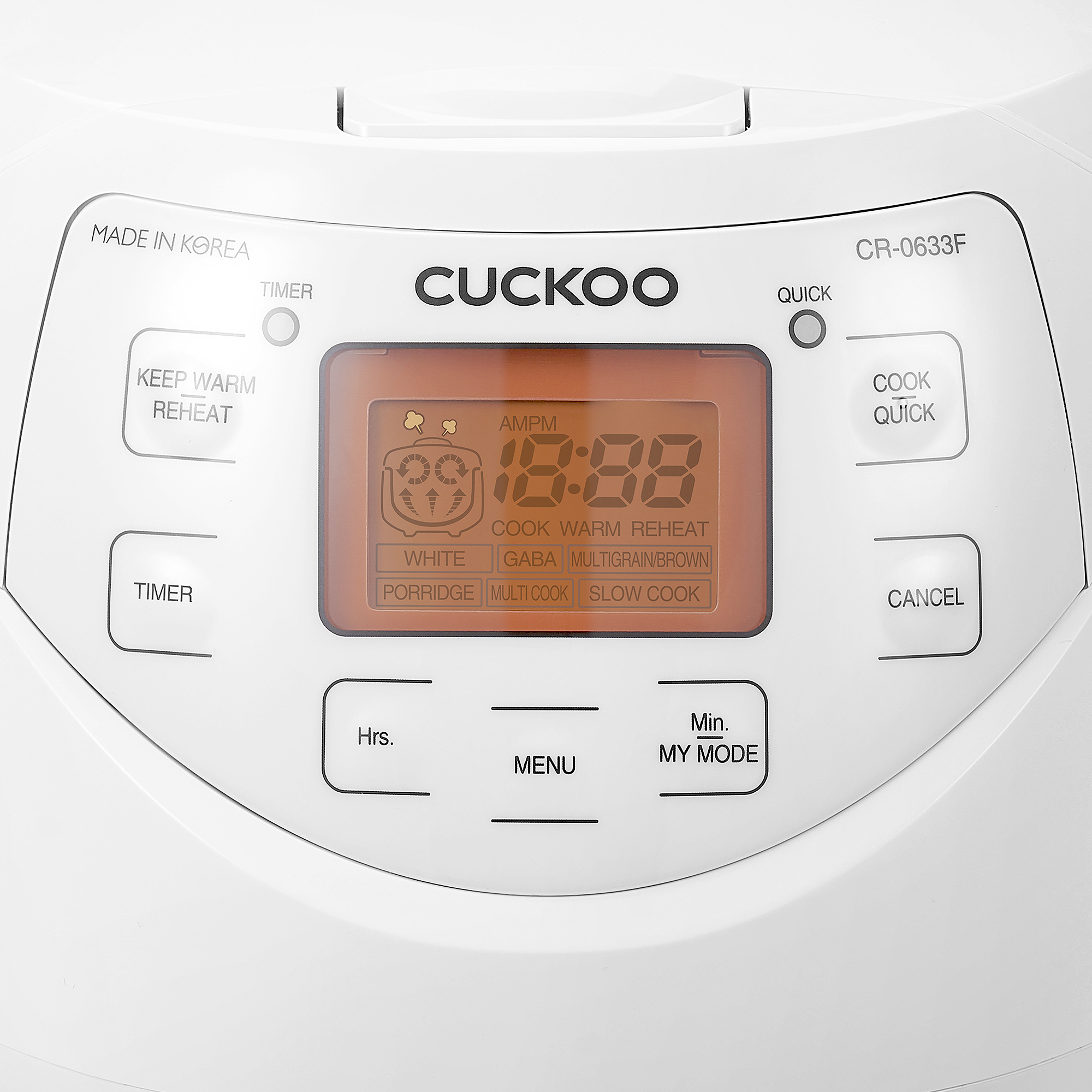 6-Cup Micom Rice Cooker (CR-0633F) - CUCKOO America