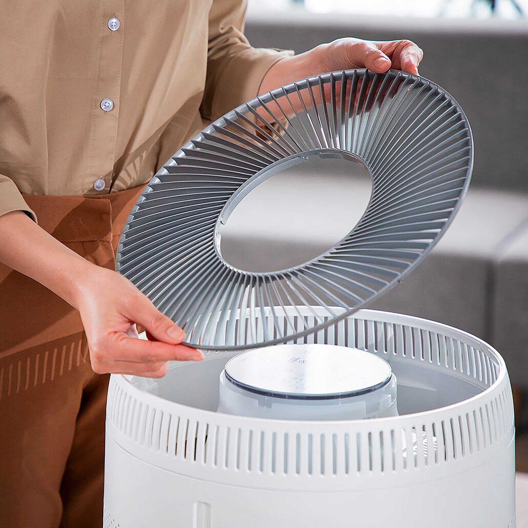 H13 True HEPA Air Purifier for Large Rooms (CAC-F3010FW) - CUCKOO America