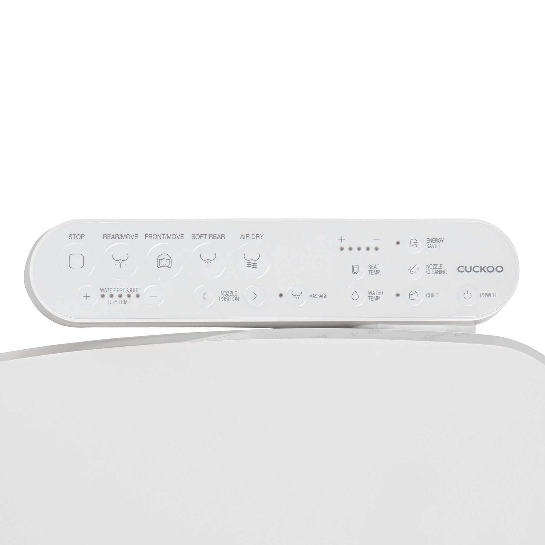 Electric Bidet for Elongated Seats (CBT-N1030EW) - CUCKOO America