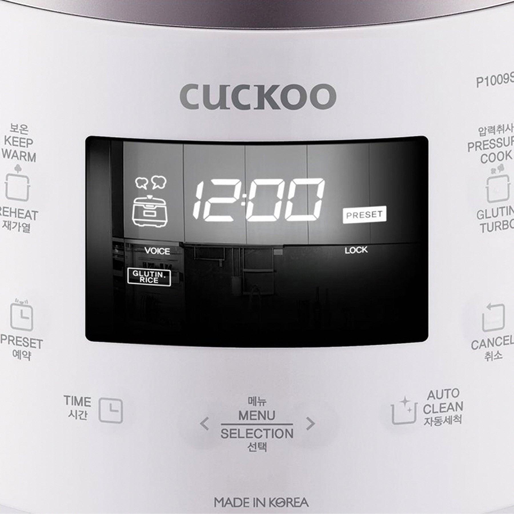 10-Cup HP Pressure Rice Cooker (CRP-P1009S) - CUCKOO America