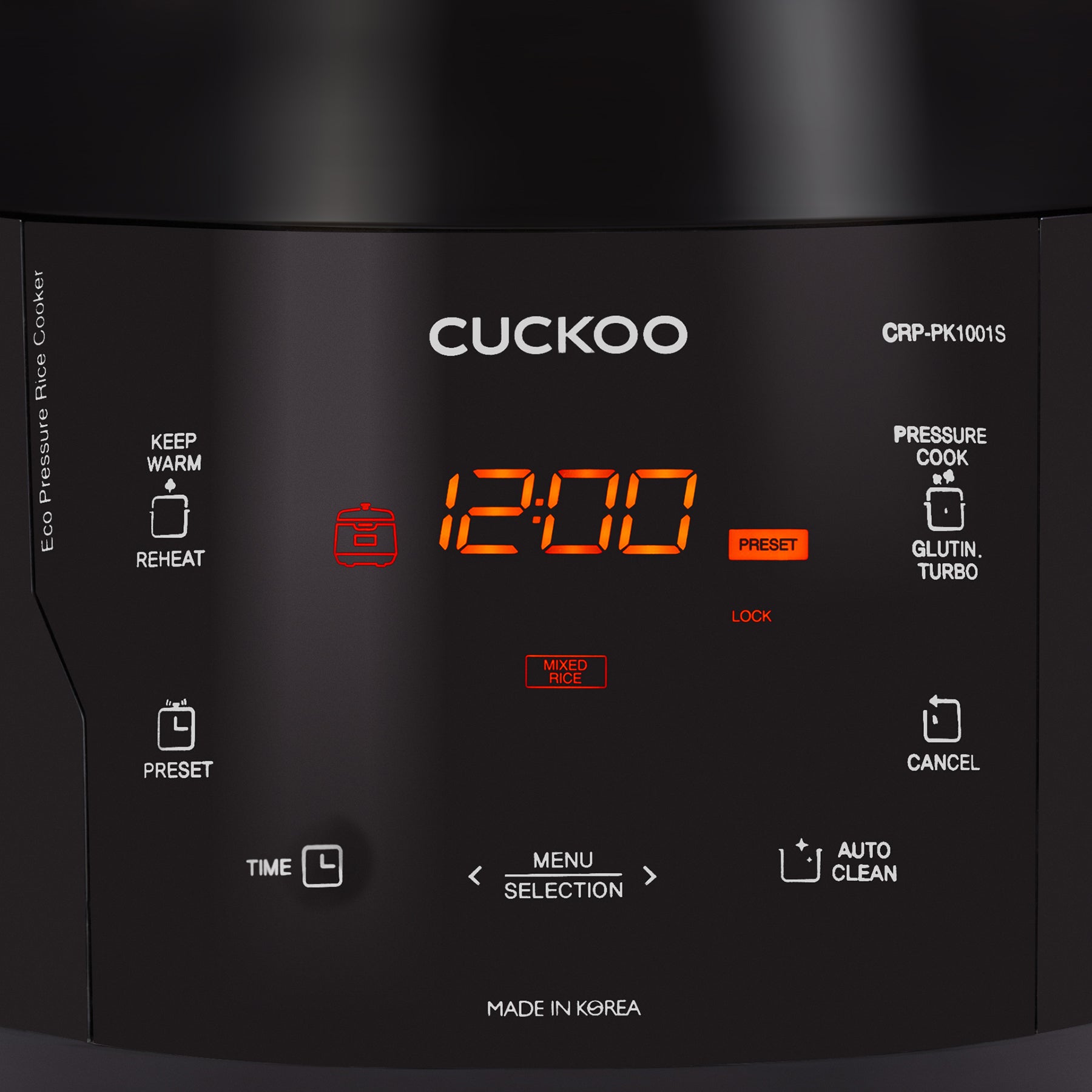 10-Cup HP Pressure Rice Cooker (CRP-PK1001S) - CUCKOO America