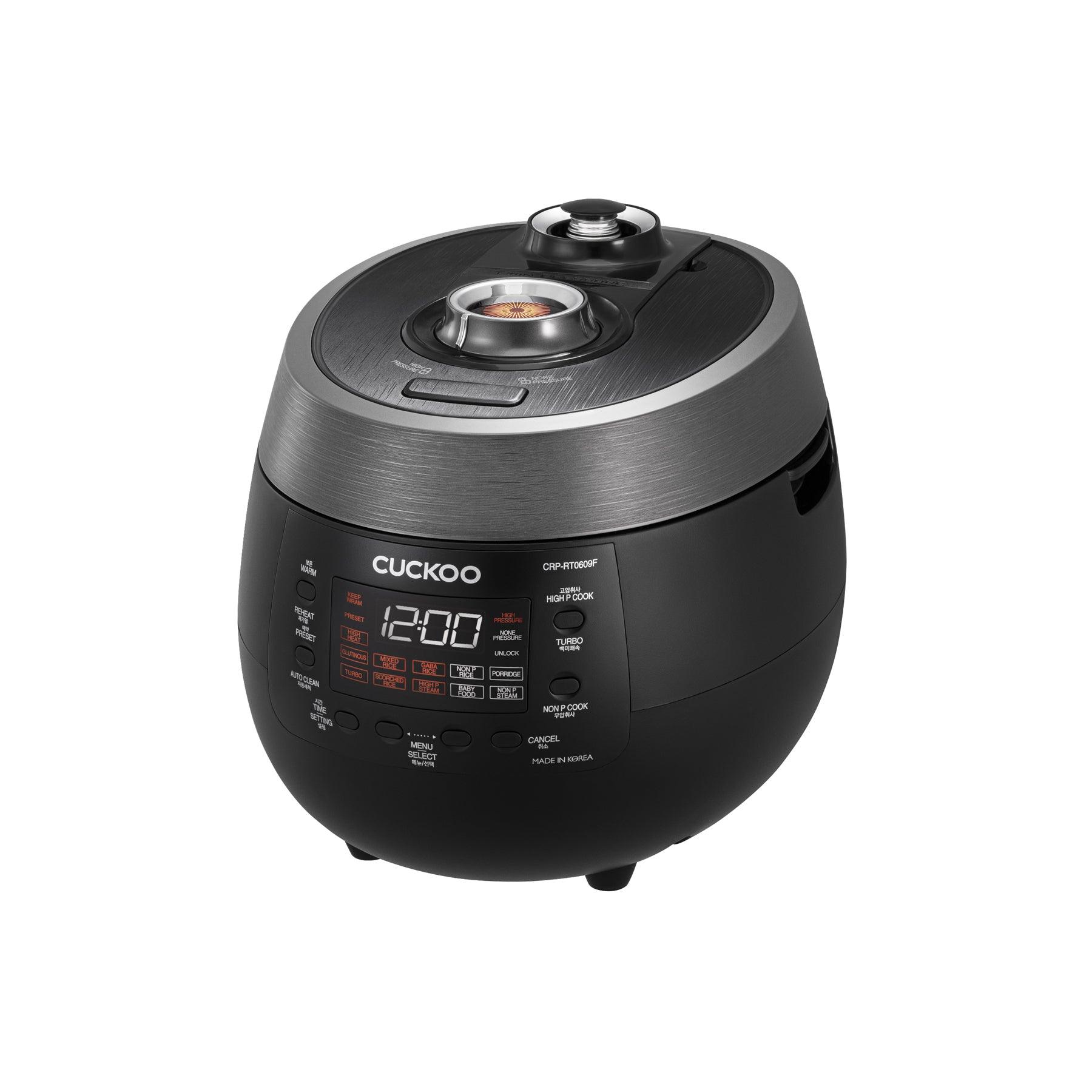 6-Cup HP Twin Pressure Rice Cooker (CRP-RT0609F) - CUCKOO America