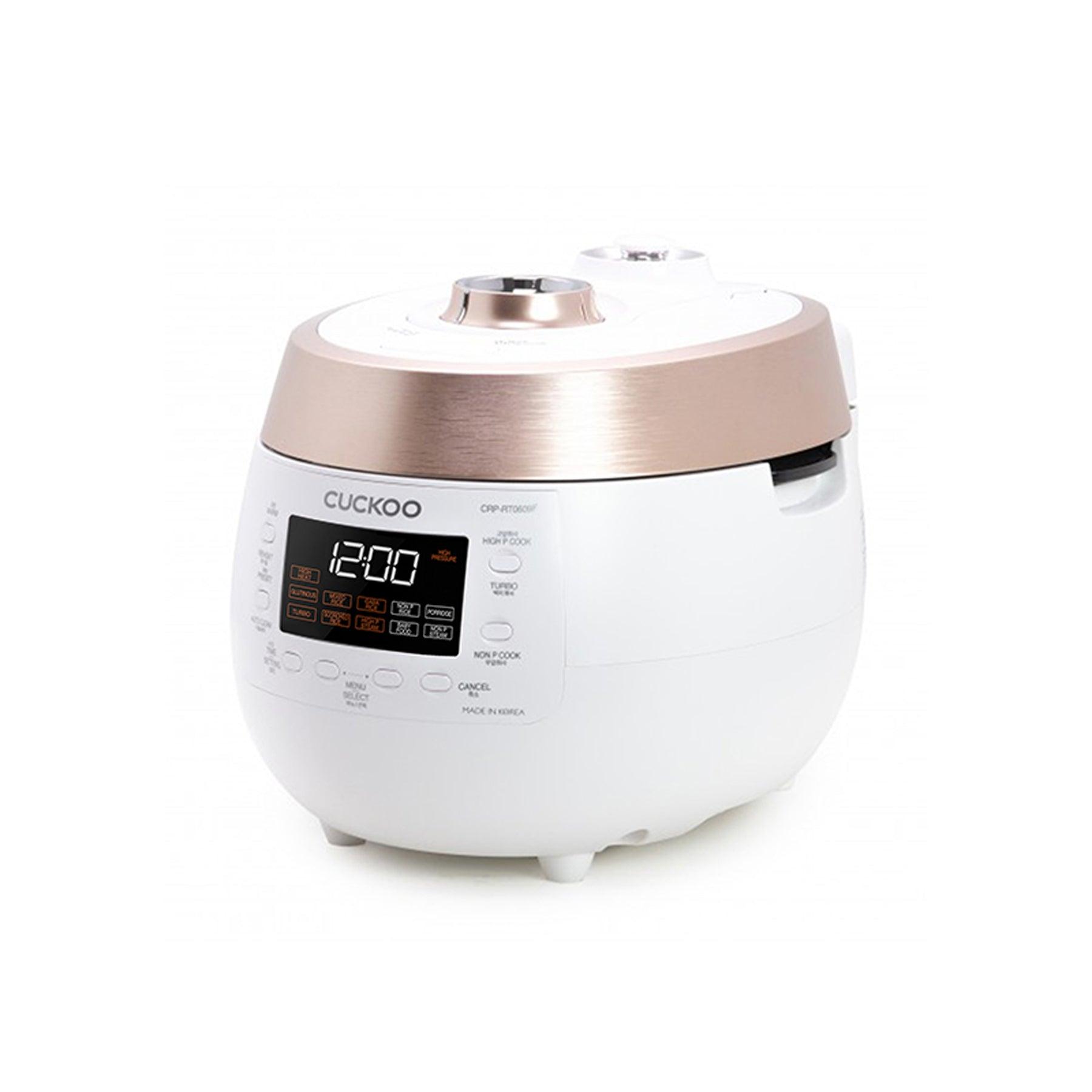 6-Cup HP Twin Pressure Rice Cooker (CRP-RT0609F) - CUCKOO America