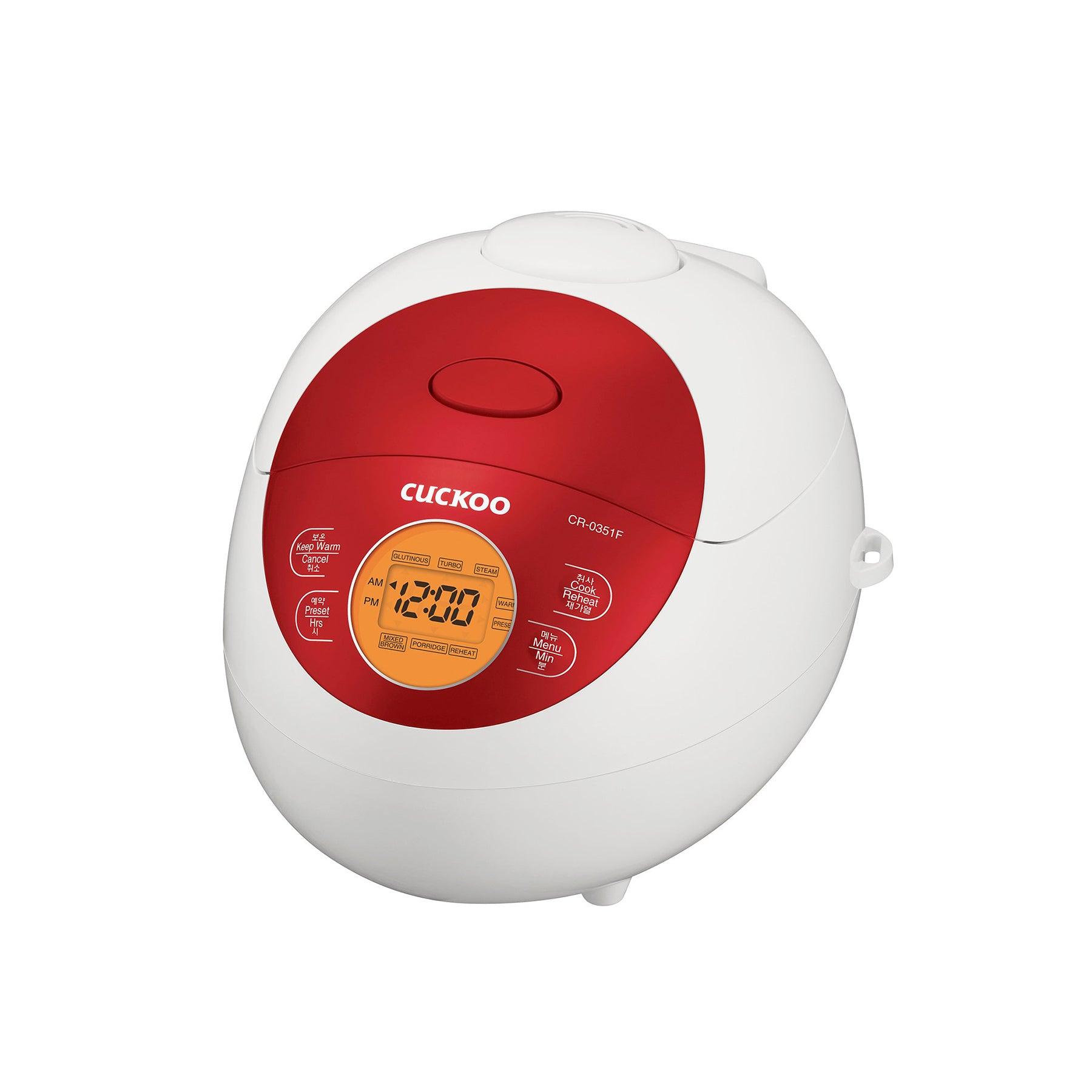3-Cup Micom Rice Cooker (CR-0351FR) - CUCKOO America