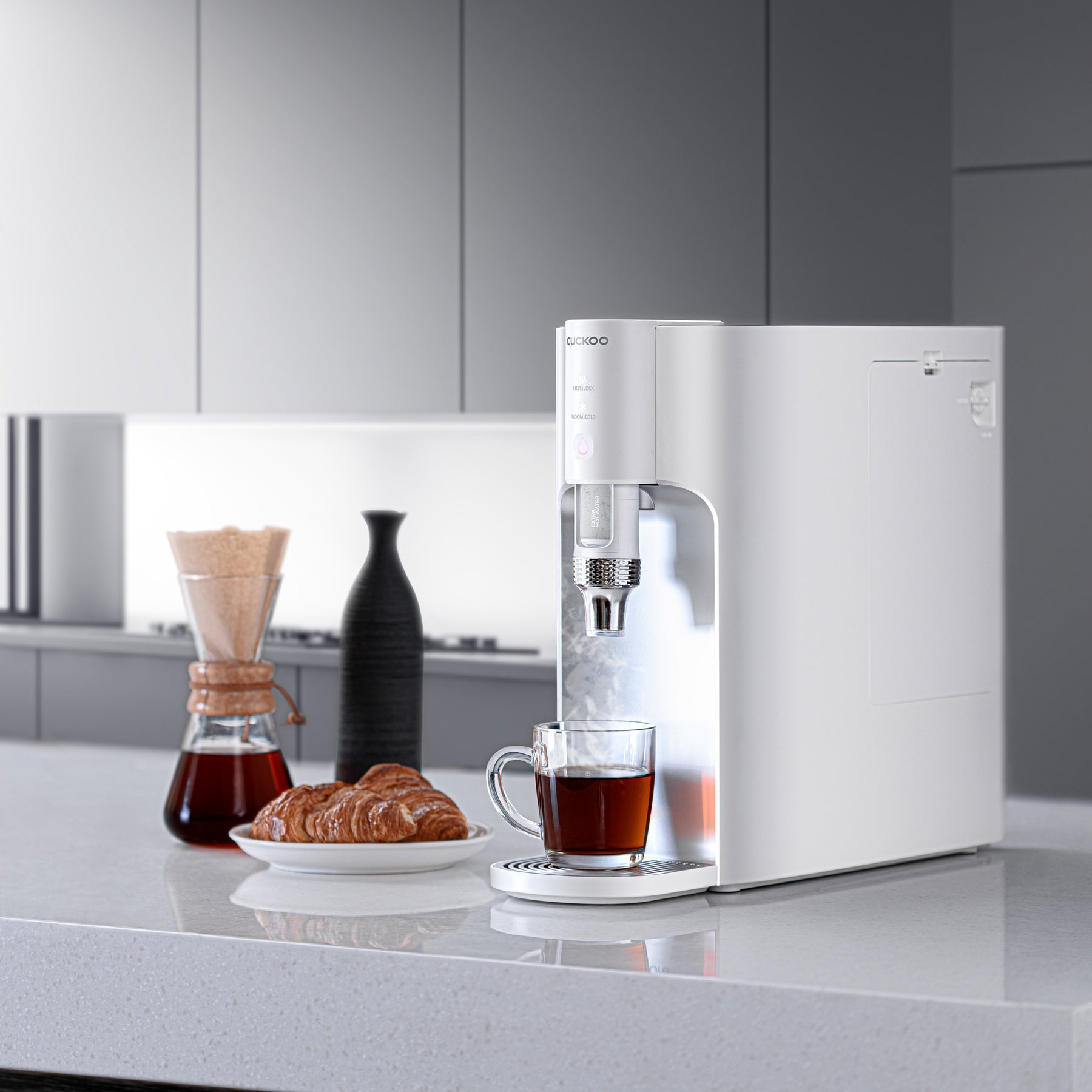 Tankless Countertop Nano+ Filtration Water Purifier (CP-TN100) - CUCKOO America
