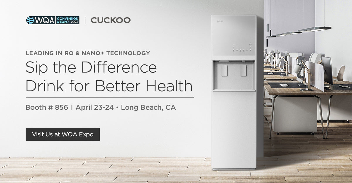 CUCKOO Showcases Innovative Water Filtration Technology at WQA Long Beach 2025