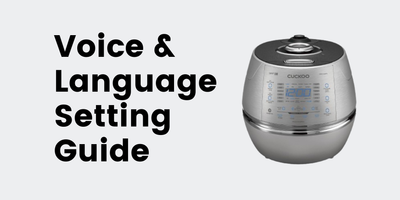 CRP-CHSS1009F Voice & Language Setting Guide