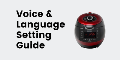 CRP-HZ0683FR Voice & Language Setting Guide