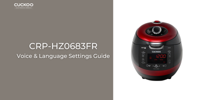 CRP-HZ0683FR Voice & Language Setting Guide