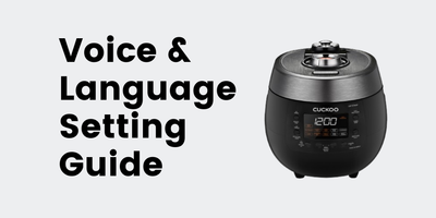 CRP-RT0609F Voice & Language Setting Guide