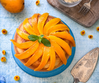 Carole Yu's Mango Japanese Cheesecake