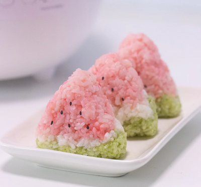 Pankobunny's Watermelon Rice Balls