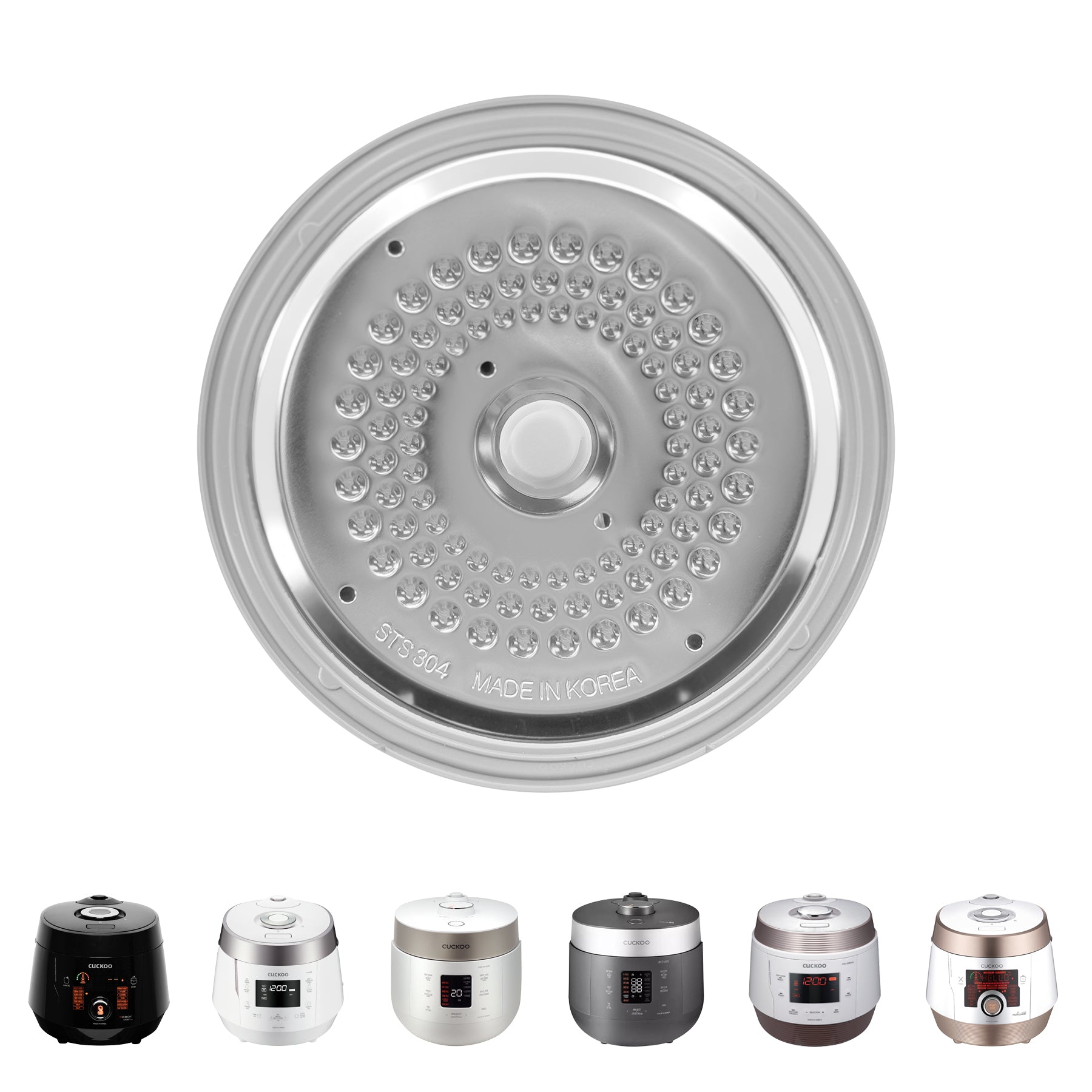 Inner Lid for Rice Cooker CMC-ASB501F, CRP-P1009S, CRP-ST1009F, CMC-QSB501S, CMC-ASB601F(00140-0038B0)