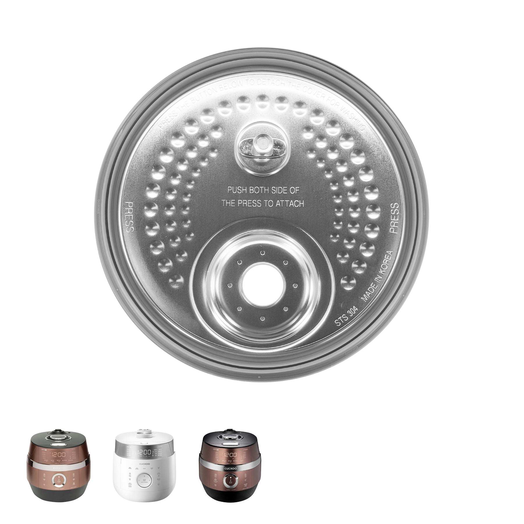 Inner Lid for Rice Cooker CRP-JHR0609F, CRP-LHTR0609F, CRP-JHSR0609F(08140-0043D0)