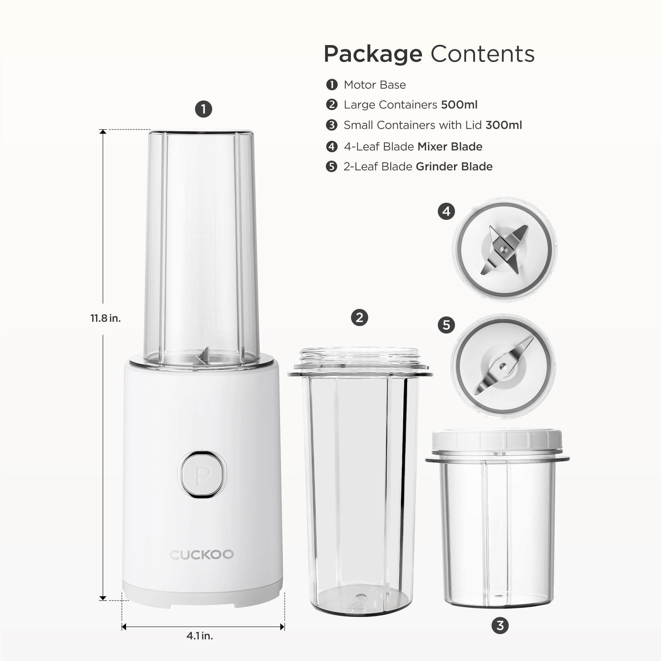 CFM-D60MW | CUCKOO Portable Personal Blender – CUCKOO America