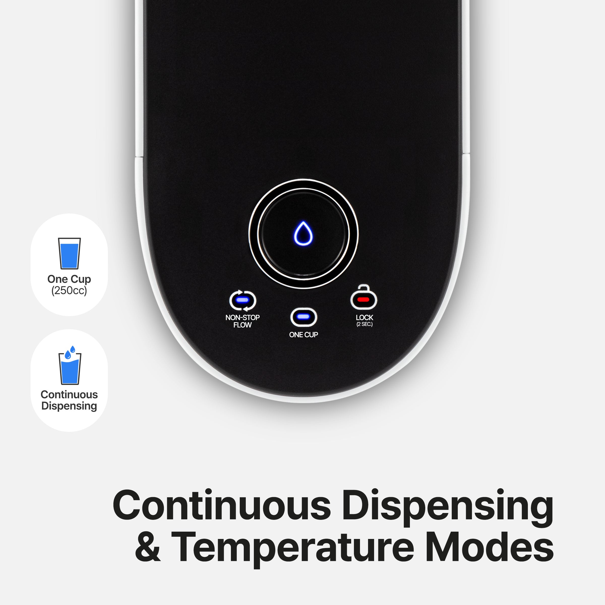 [NEW] Tankless Countertop Nano Filtration Water Purifier, Self-Install, 3-Layer Filtration System, Direct Water Purification (CP-U011W)