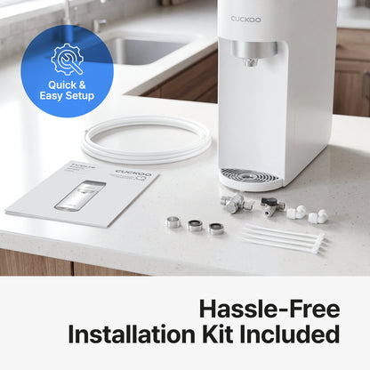 [NEW] Tankless Countertop Nano Filtration Water Purifier, Self-Install, 3-Layer Filtration System, Direct Water Purification (CP-U011W)