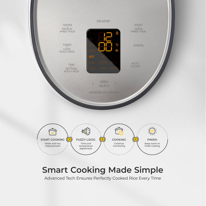 Refurbished B grade 3-Cup Micom Rice Cooker (CR-0375F)