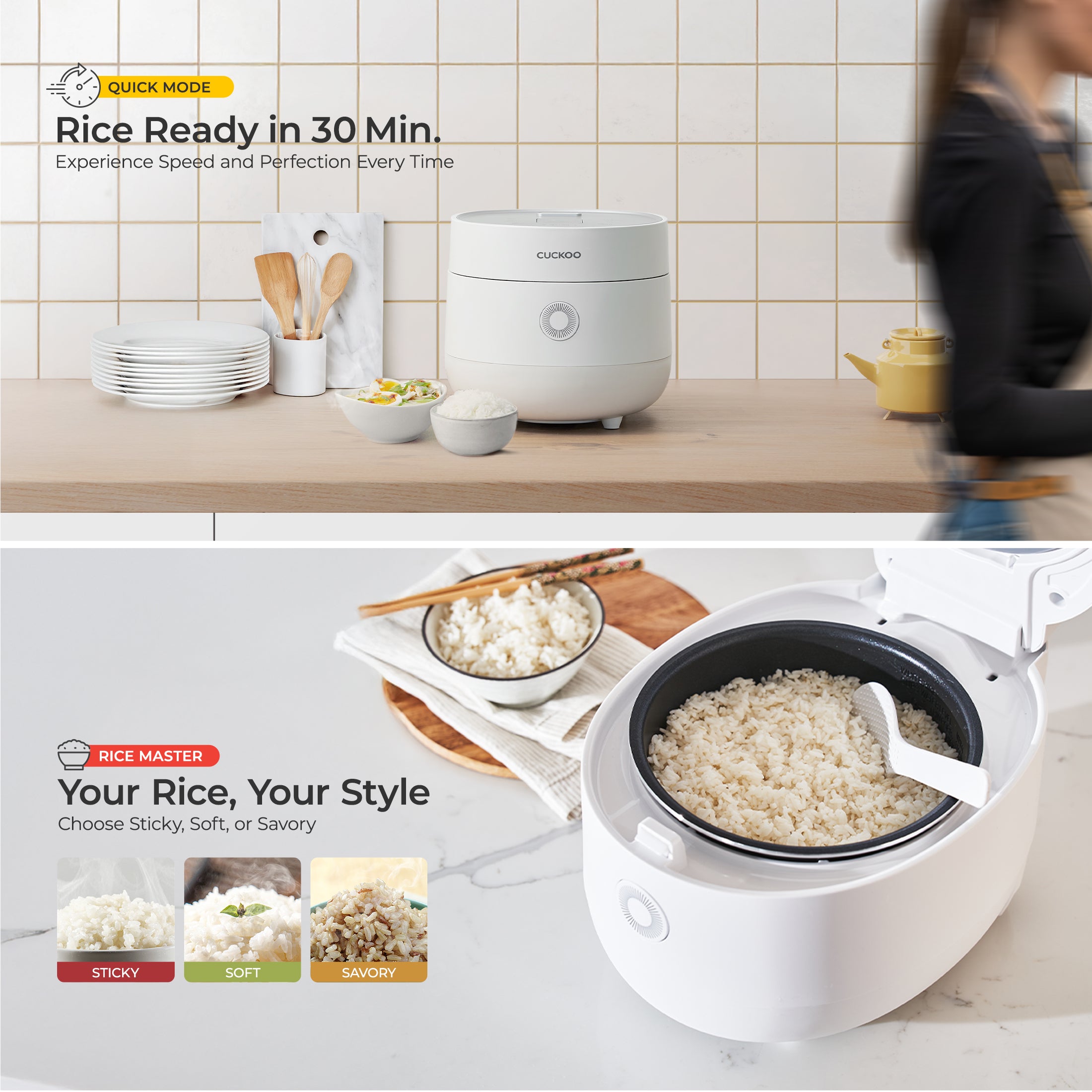 Refurbished B grade 6-Cup Micom Rice Cooker (CR-0675F)