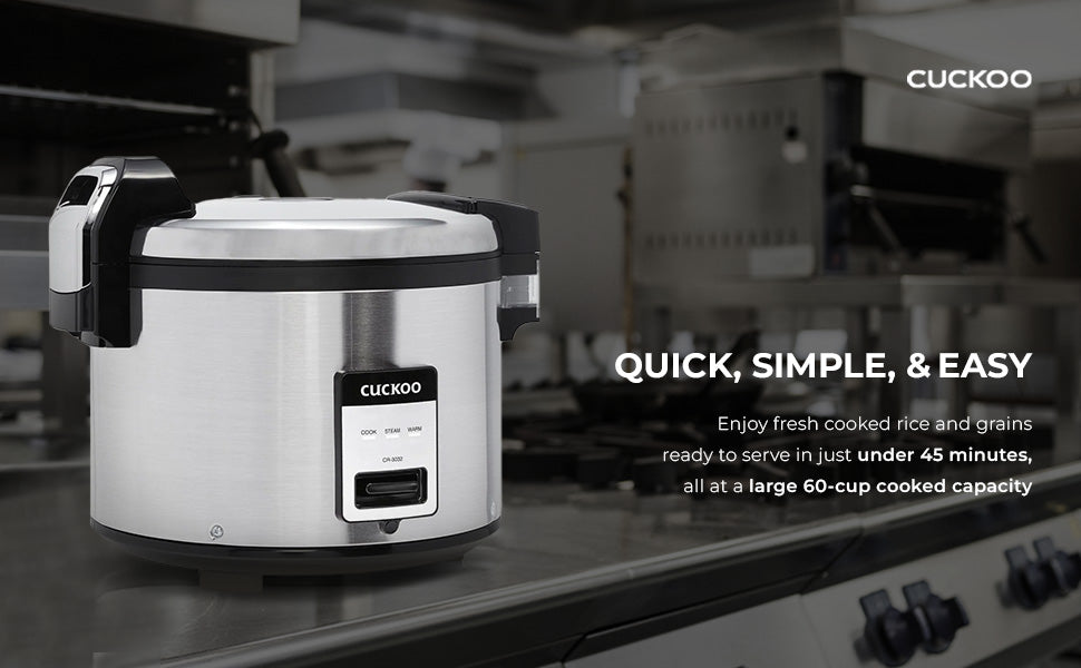 CR-3032 | CUCKOO Commercial Rice Cooker & Warmer – CUCKOO America