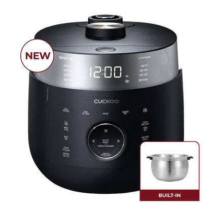 6-Cup IH Twin Pressure Rice Cooker (CRP-LHTAR0609F) – Built-in Stainless Steel Inner Pot
