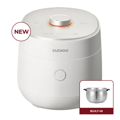 10-Cup IH Twin Pressure Prestige Silence Lumin (CRP-OHTR1009FWS) – Built-in Stainless Steel Inner Pot