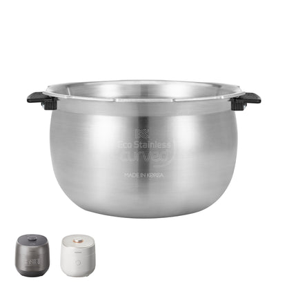 Replacement All-Stainless Curved Inner Pot for CRP-OHTR0609F, CRP-PHTR0609F (INNERPOT-CRP-OH/PH06)