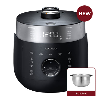 [NEW] 6-Cup IH Twin Pressure Rice Cooker (CRP-LHTAR0609F) – Built-in Stainless Steel Inner Pot