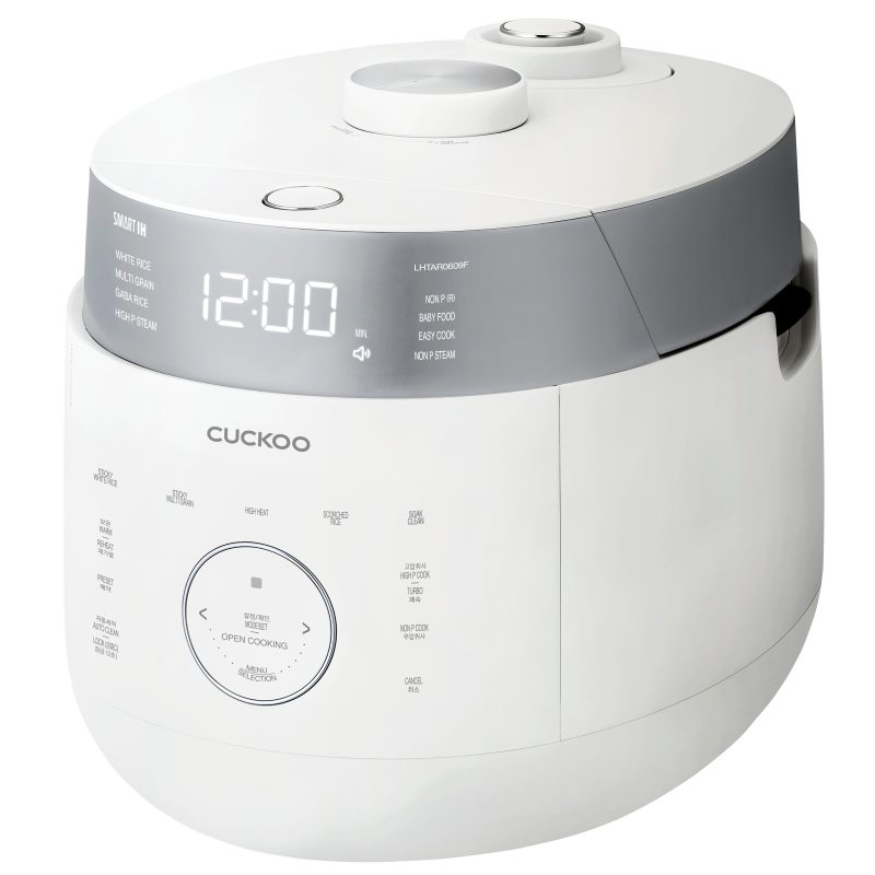 6-Cup IH Twin Pressure Rice Cooker (CRP-LHTAR0609F) – Built-in Stainless Steel Inner Pot