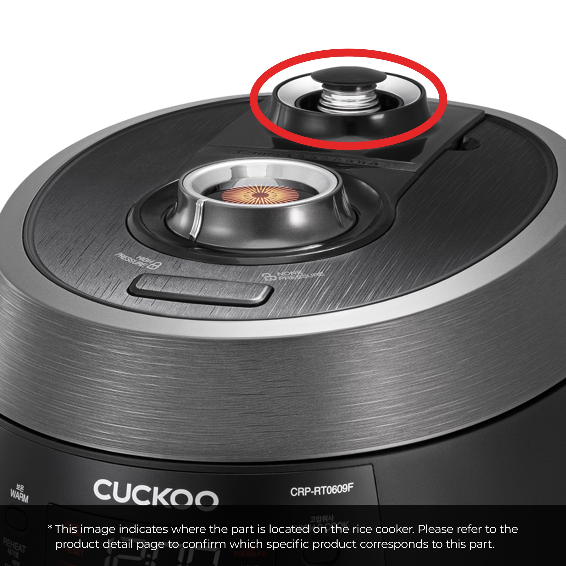 Steam Cap for CRP-BHSS0609F(00197-0173D0)