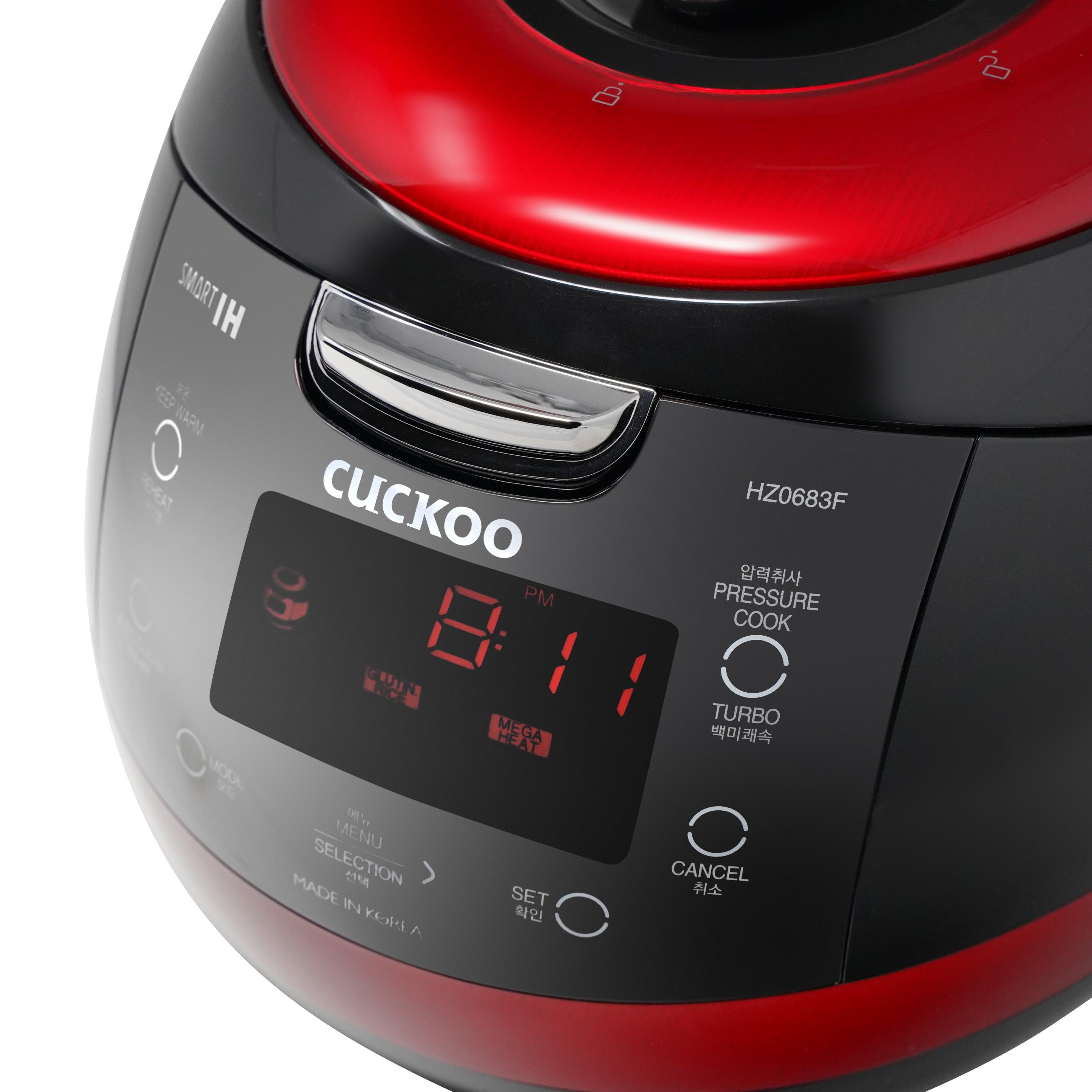 6-Cup IH Pressure Rice Cooker (CRP-HZ0683FR) - CUCKOO America