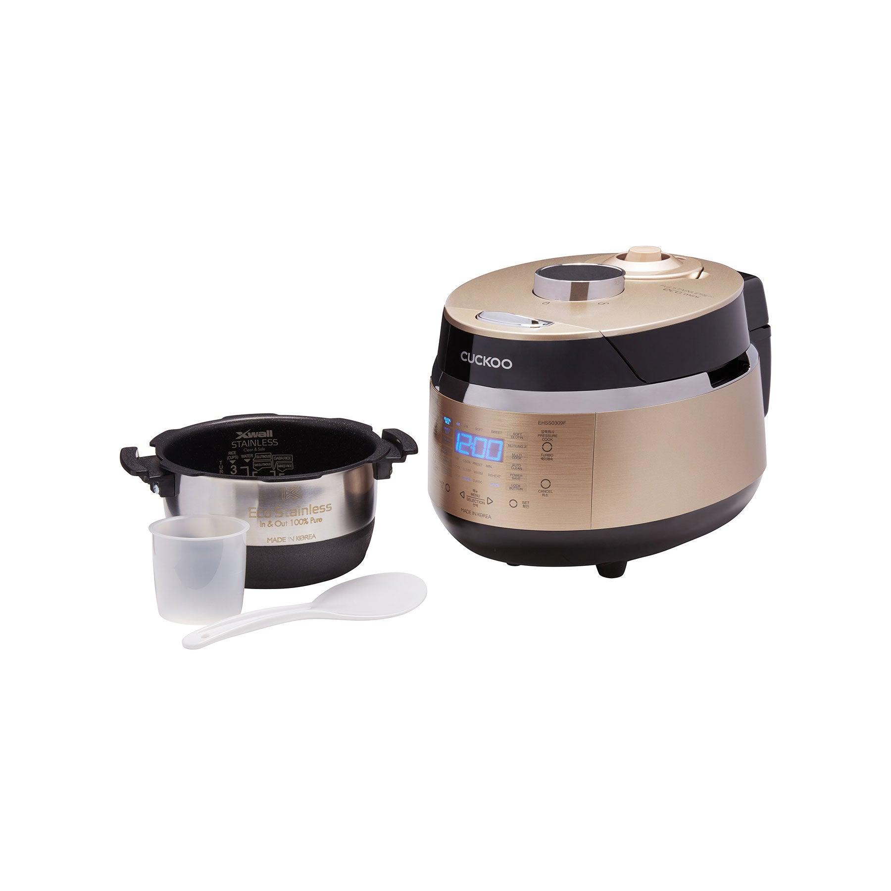 CUCKOO 10-Cup Twin Pressure Induction Rice Cooker & Warmer