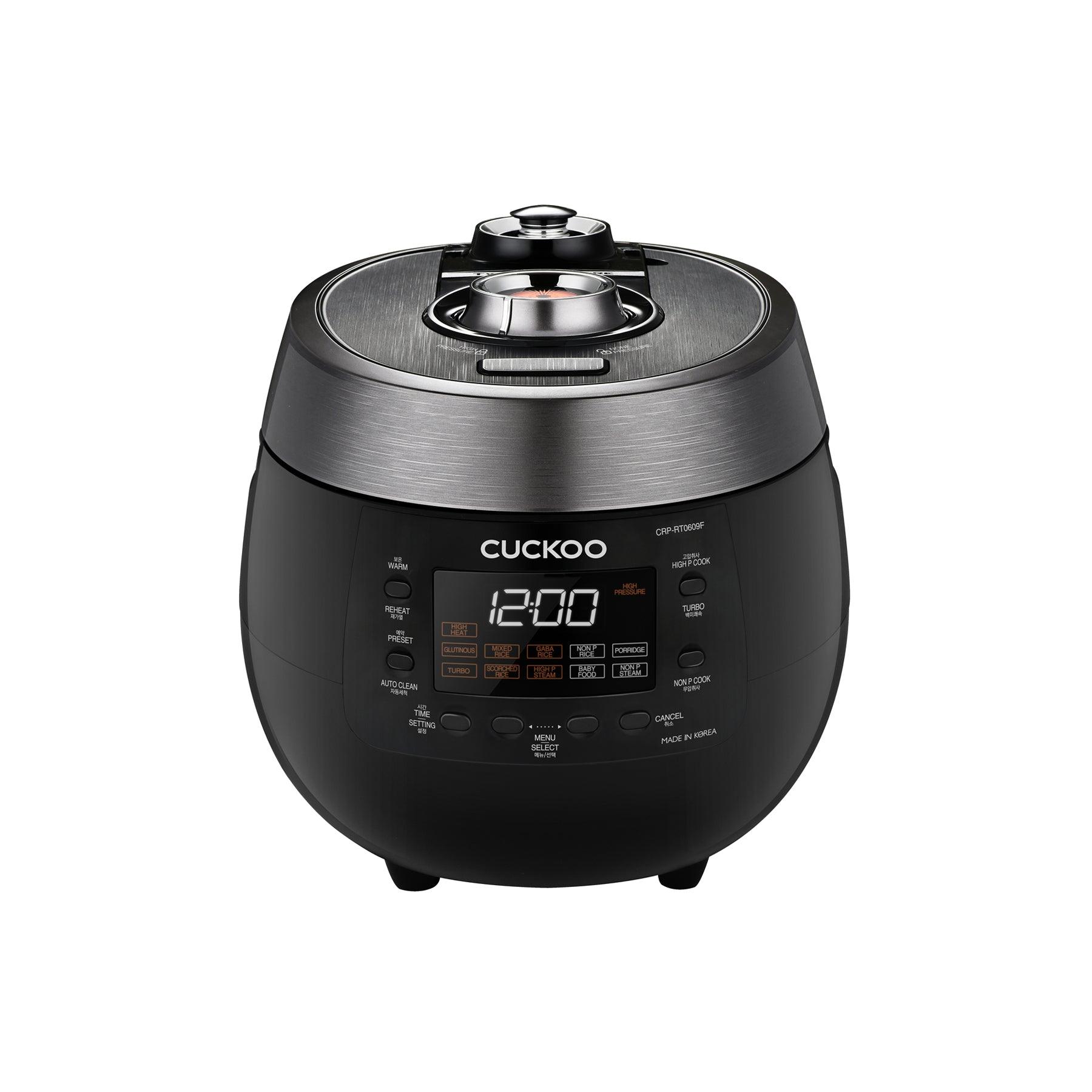 CUCKOO CRP-EHSS0309FG, Induction Heating Pressure Rice Cooker, 15 Menu  Options, Auto-Clean, Voice Guide, Made in Korea